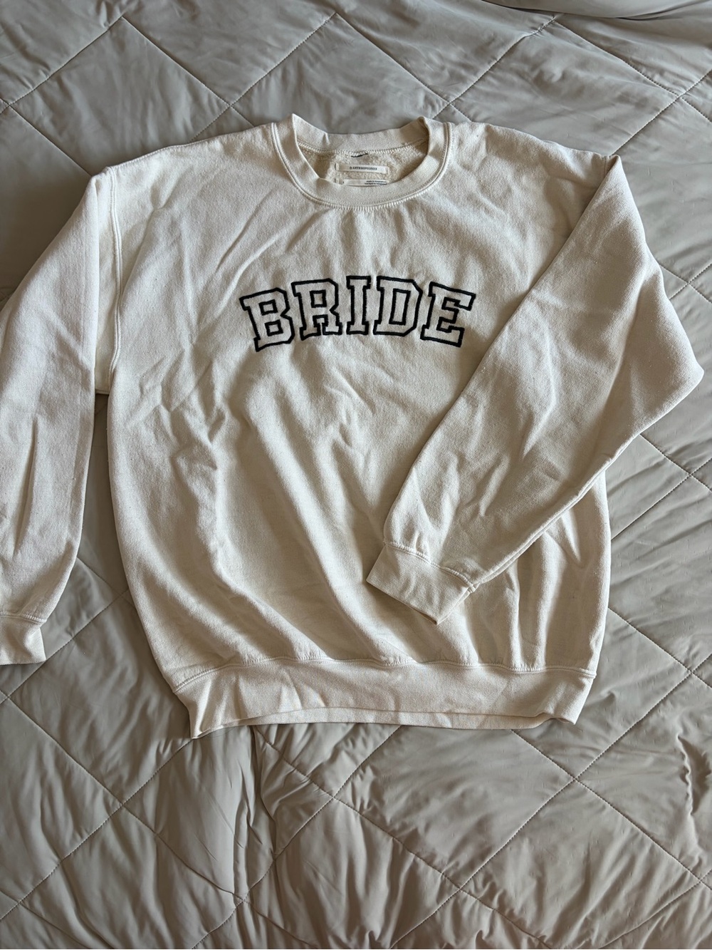 Anthropologie BRIDE Crew Neck Sweatshirt